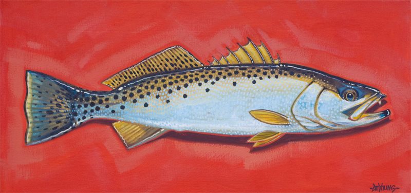 Speckled Trout Giclee Print