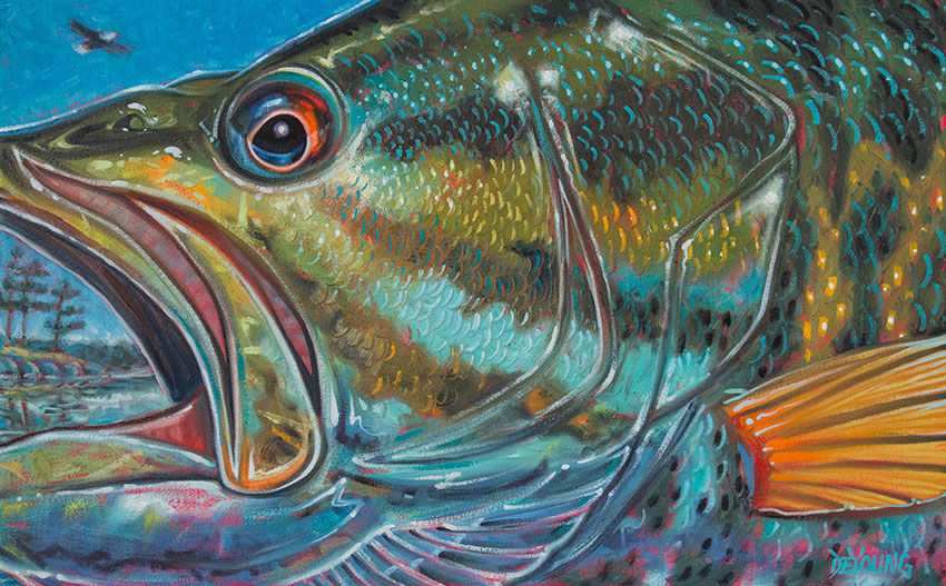 Smallmouth Bass - Hawk Lake Canvas Print