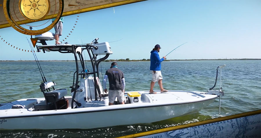 Derek appears as a Guest Angler on Saltwater Experience TV Show
